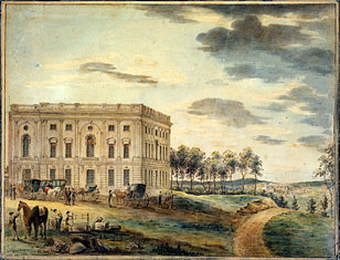 The Capitol in Washington, circa 1800
