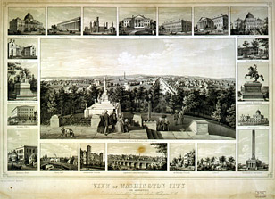 Views of Washington City, 1849