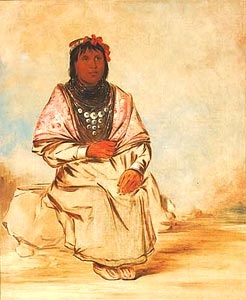 Seminole woman by George Catlin
