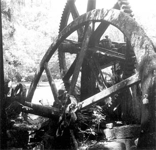 Ruins of sugar mill, Dunlawton plantation