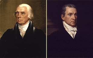 James Madison and James Monroe