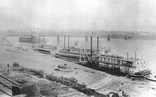 Port of Little Rock, Arkansas, 1850