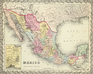 Mexico in the 1850s