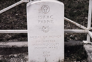 Grave of Isaac Payne