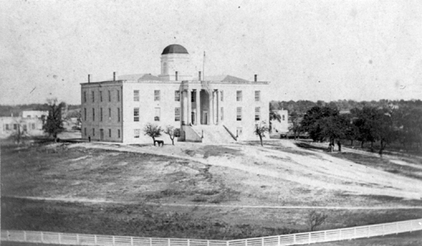 Austin Capitol in the 1860s