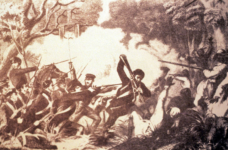 Battle of Okeechobee, illustration