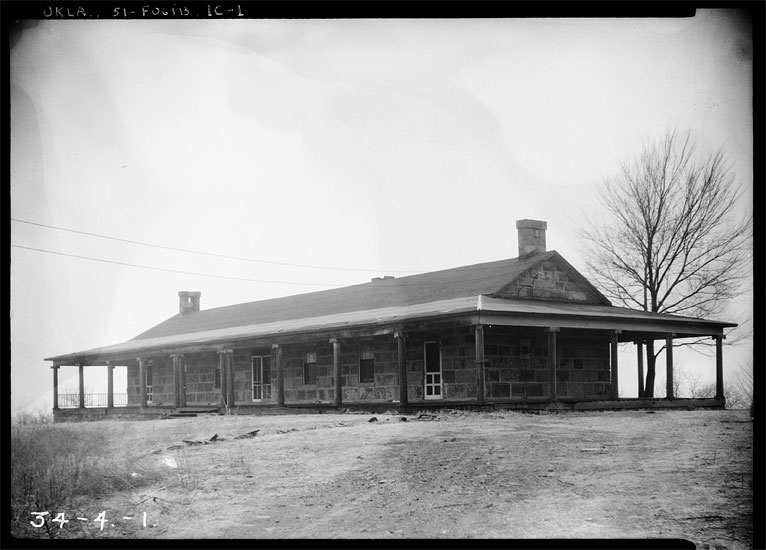 Fort Gibson, headquarters