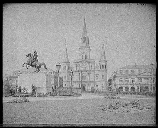 Jackson monument in New Orleans