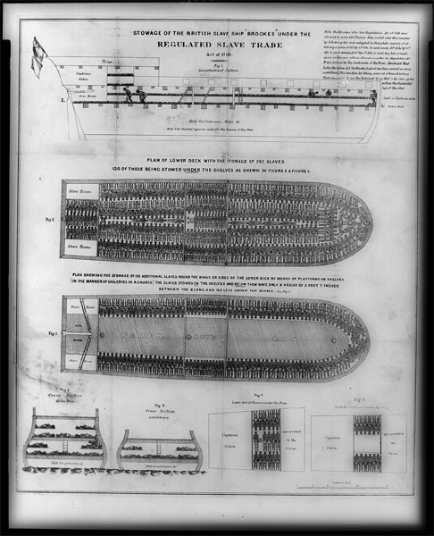 Slave ship stowage