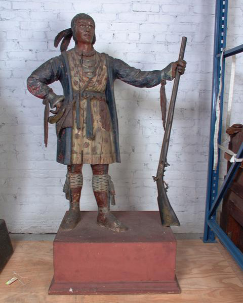 Tobacco-shop figure of Osceola